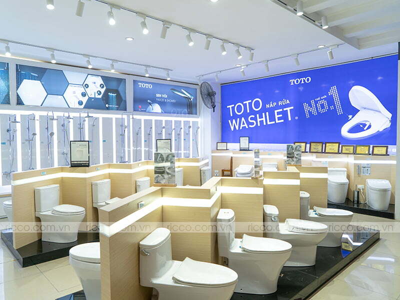 các sản phẩm bồn cầu đa dạng