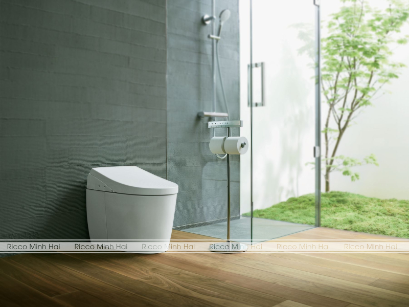 minh hải plaza bán bồn cầu thông minh TOTO nhà vệ sinh tại hải dương