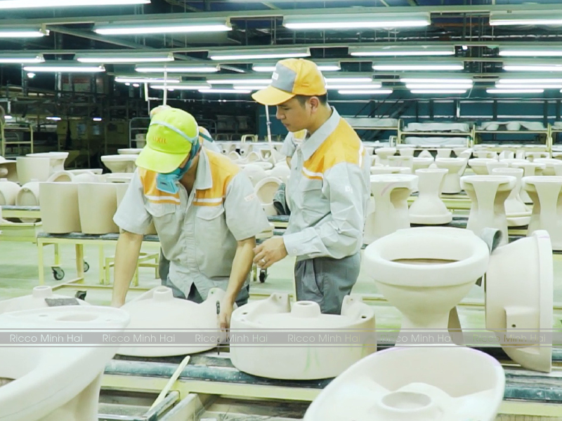 Quy trình kiểm định chất lượng thiết bị vệ sinh inax