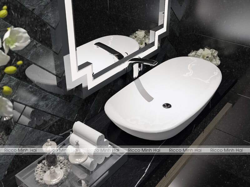 Chậu rửa mặt sứ Clara kháng khuẩn giá tốt tại Hải Dương