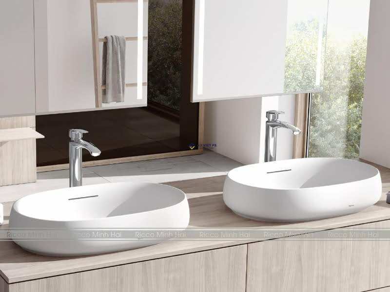 chậu rửa mặt lavabo toto chính hãng giá tốt tại hải dương