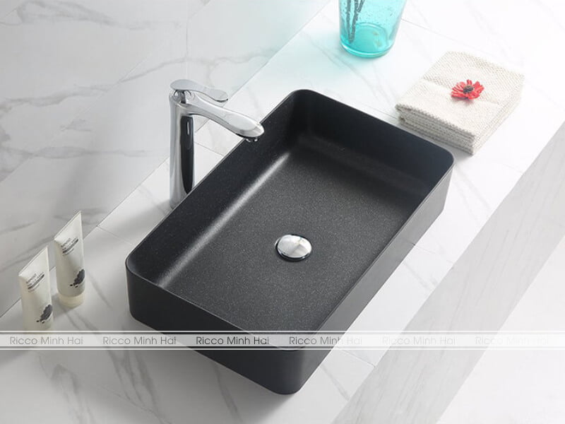 Chậu lavabo Clara màu đen