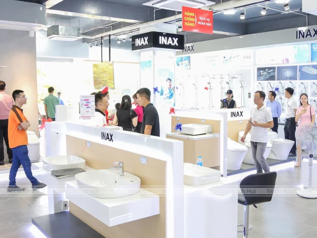 cửa hàng bán thiết bị vệ sinh Inax tại Hải Dương
