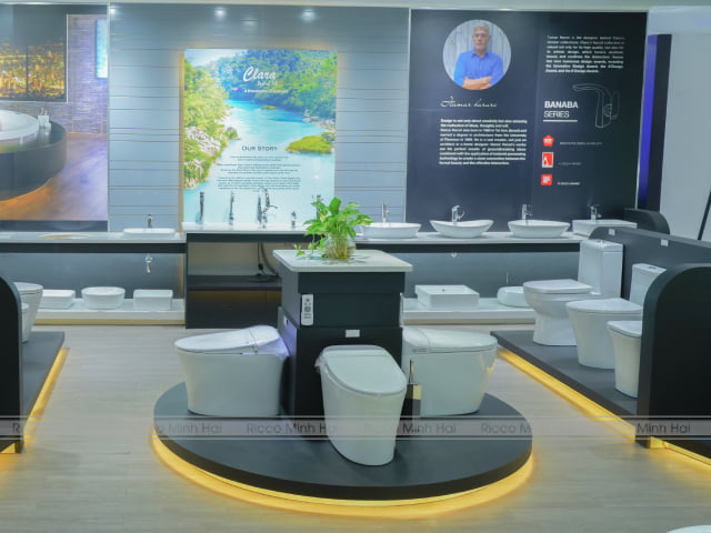 Thiết bị vệ sinh Clara Hải Dương tại Minh Hải Plaza