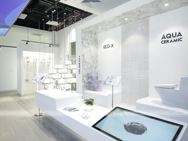 thiết bị vệ sinh Inax tại showroom