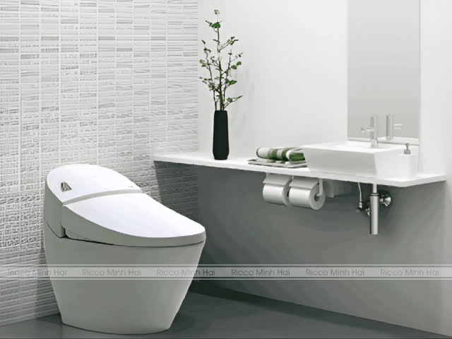 bồn cầu 1 khối Inax